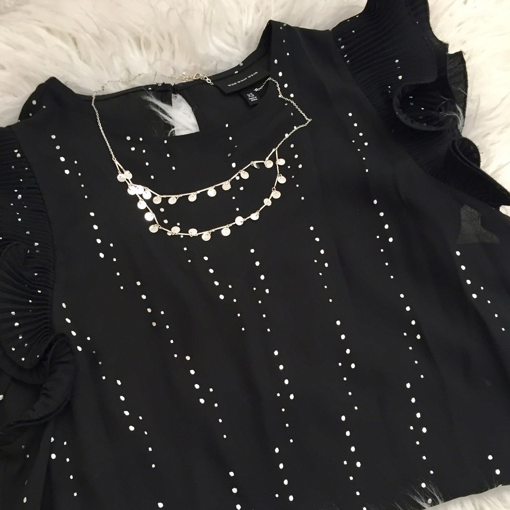 Black Dress Top